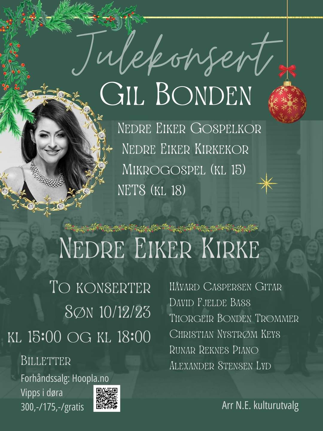 Julekonserter i Nedre Eiker og Mjøndalen kirker