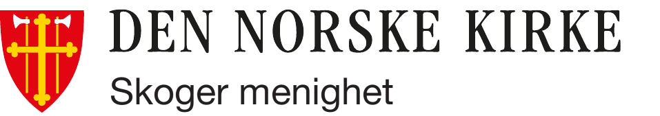 Skoger menighet logo