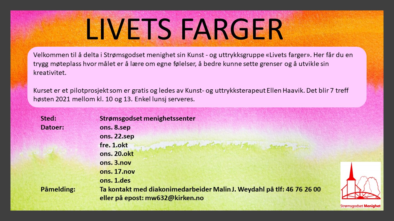 Pilotprosjekt: Livets farger
