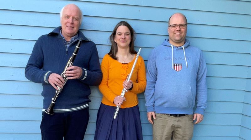 Velkommen til konsert med Trio Blå 30.4 kl. 13.00