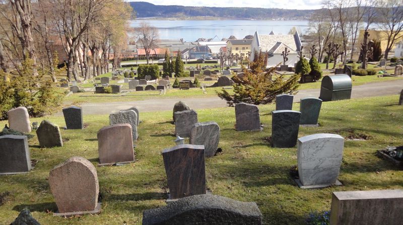 Kirkegårdsvandring, foredrag, akvarell utstilling