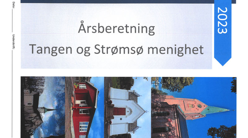 Tangen og Strømsø menighets årsmelding 2023