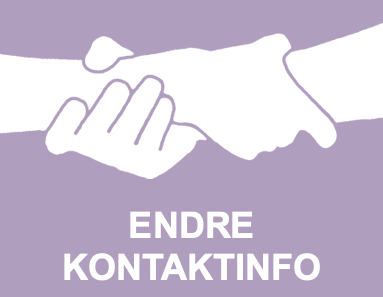 Endring av kontaktinfo