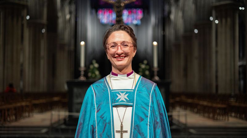 Biskop Kari Alvsvåg i Nidarosdomen