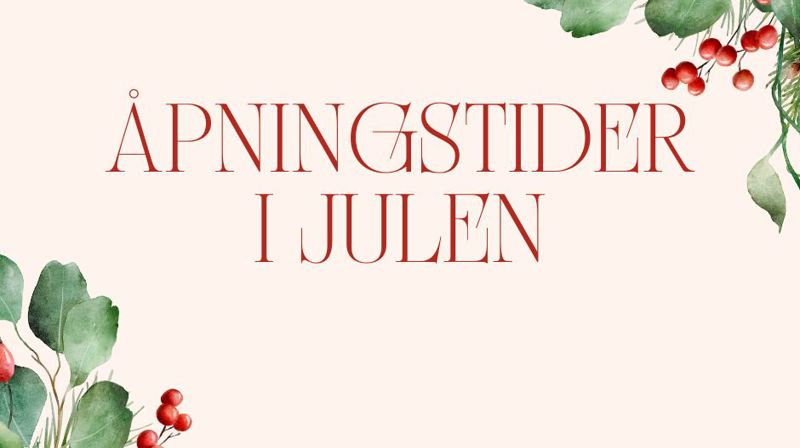 Kontorenes åpningstider