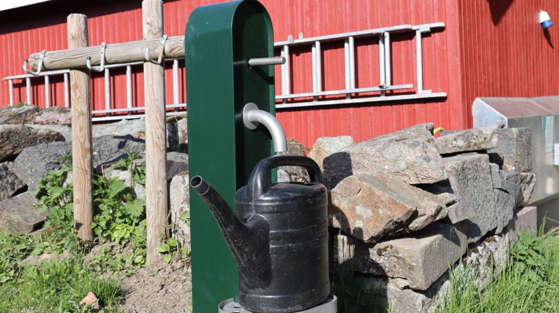 Vannet på gravplassene er stengt for sesongen