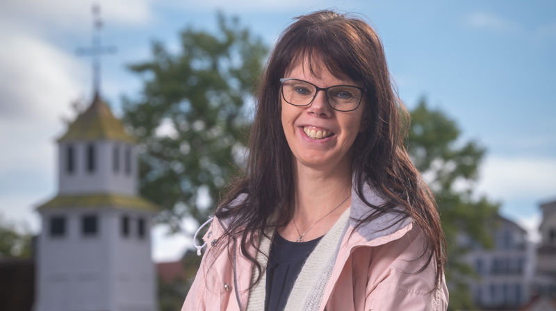 Diakonimedarbeider Annette Riise