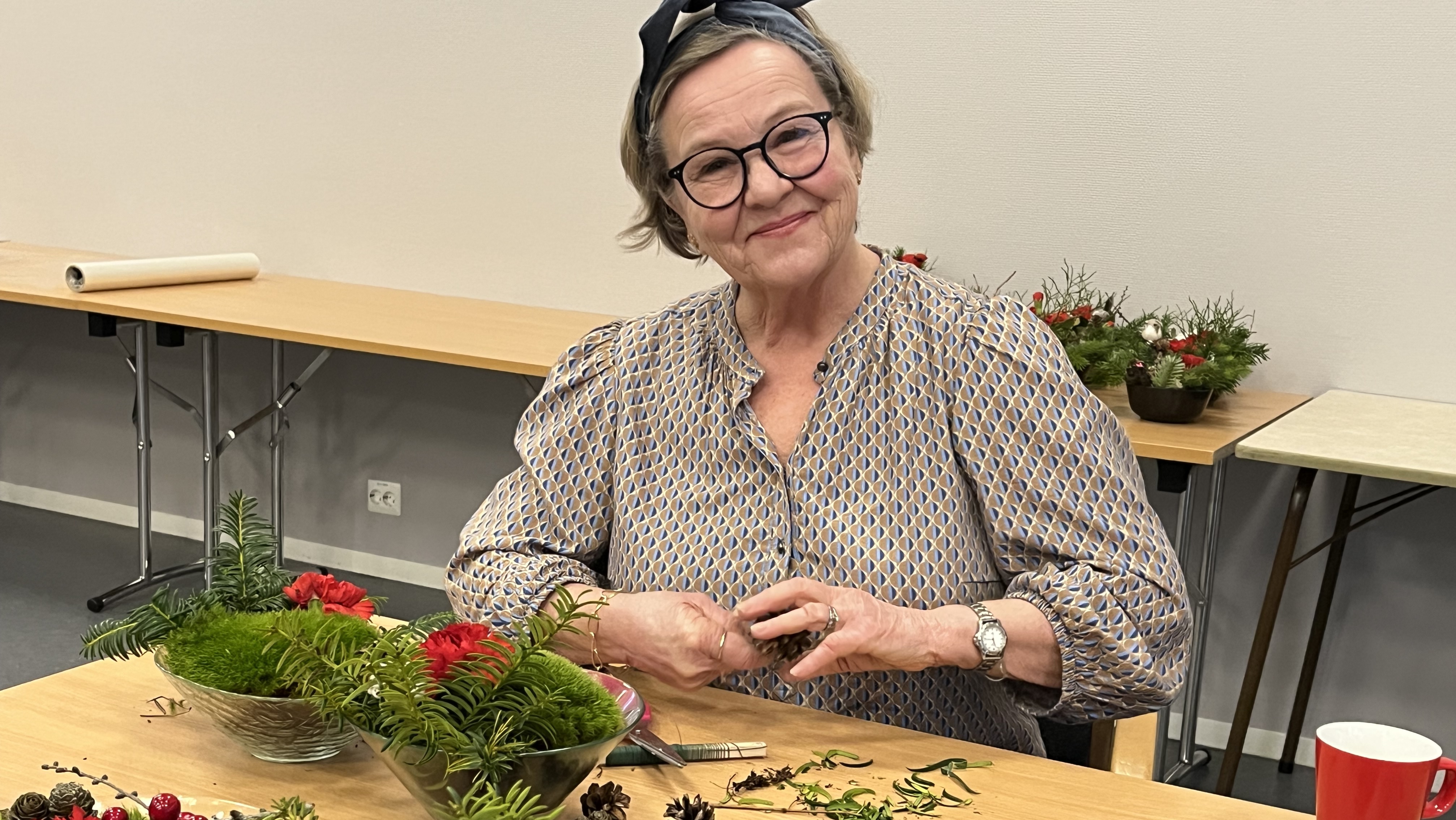 Stor skaperglede rundt bordene. Foto: Gyrid Espeland