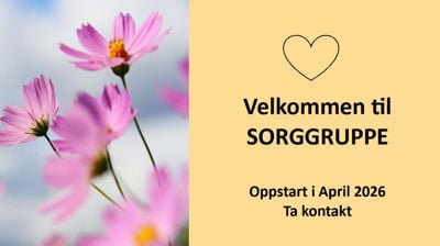 Velkommen til sorggrupper