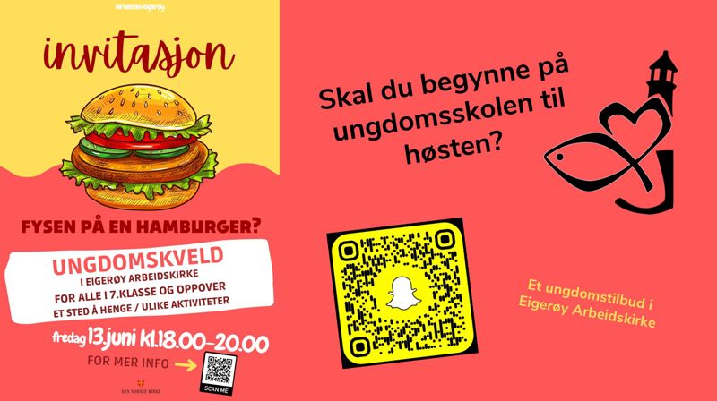 Ungdomskveld i arbeidskjerkå