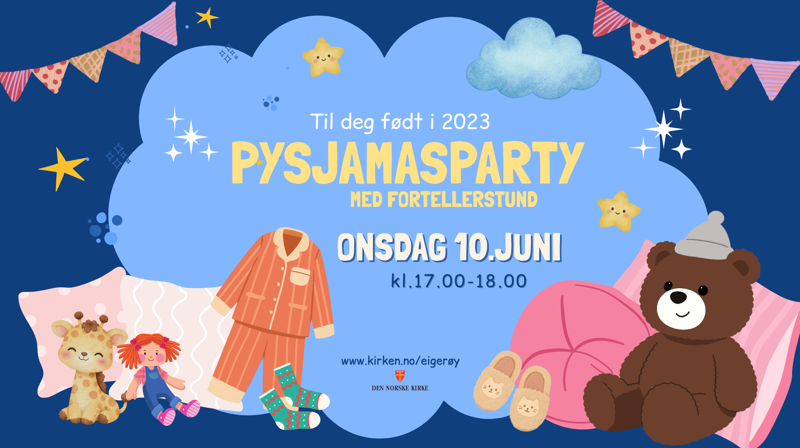 Pysjamasparty for 3-åringer