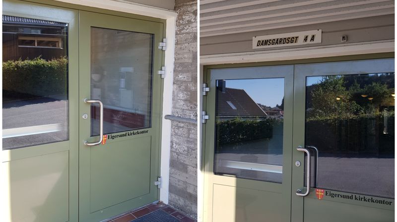 Kirkekontoret i Damsgårdsgate 4A