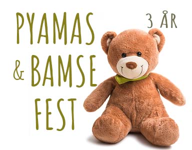 3 åringer - Pyjamas og bamsefest