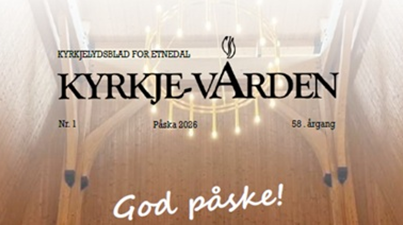 Forsiden av KyrkjeVarden