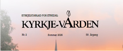 Forsiden av KyrkjeVarden