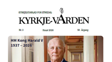 Forsiden av KyrkjeVarden