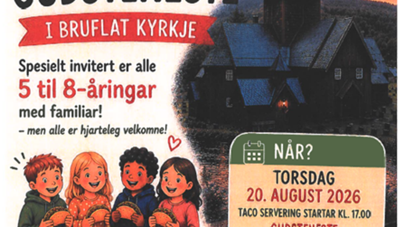 Tacogudsteneste i Bruflat kyrkje