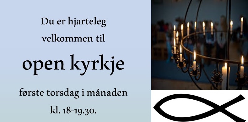 Logo open kyrkje