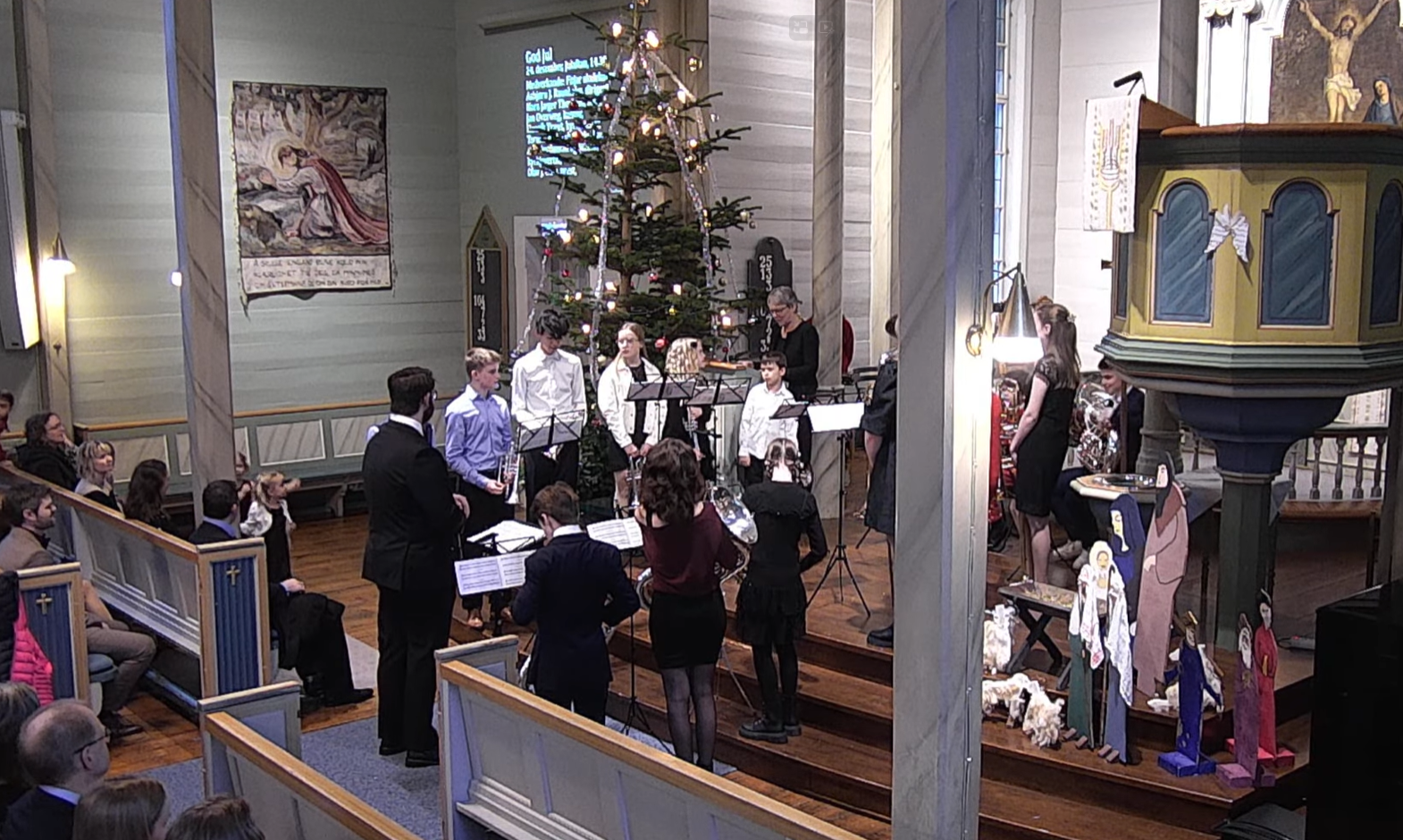 Velkomen til gudsteneste i Fitjar kyrkje - jul og nyttår