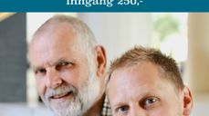 Plakat for konsert med Leif Jone Ølberg og Lars Bernhardt Ølberg