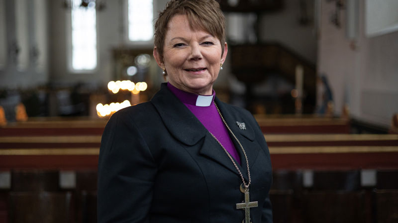 Biskop Ragnhild Jepsen. Foto: Hans Jakob Heimvoll.