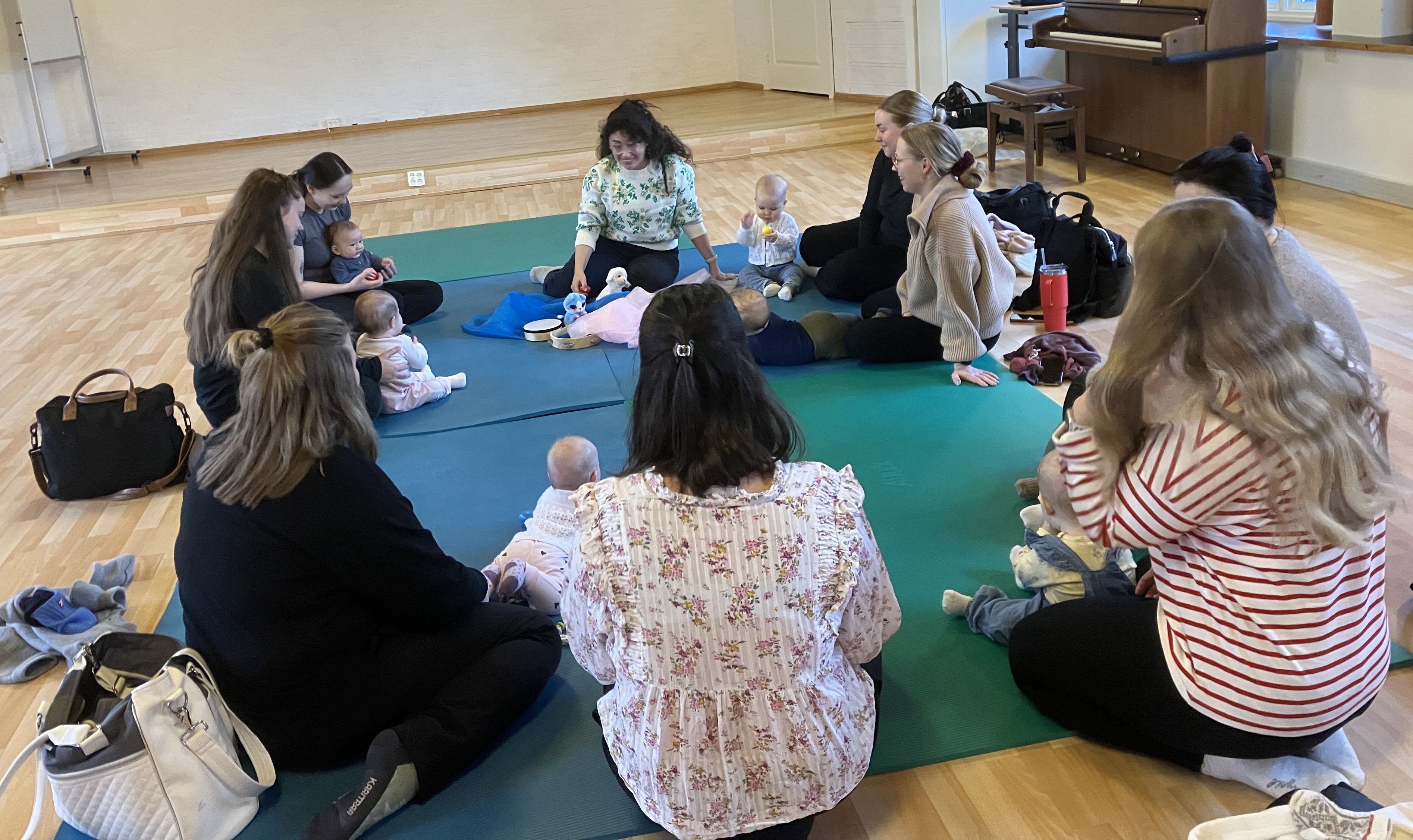 Born som er med på babysong