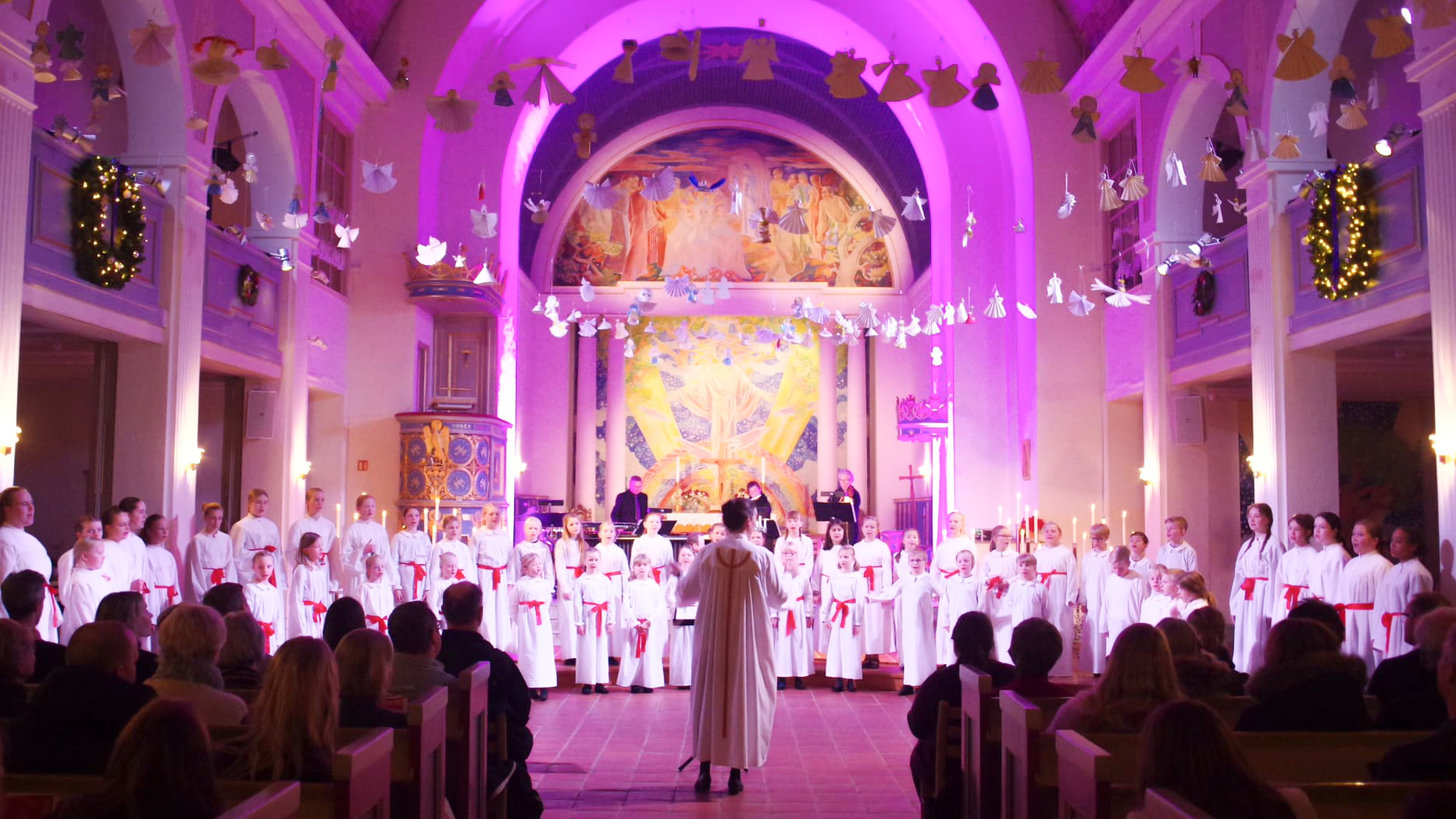 Luciakonserten i Glemmen kirke er en  kjent og kjær tradisjon. 