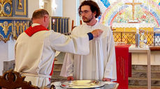 Fra Connor Weavers dåp 15. juli 2023. Foto: privat