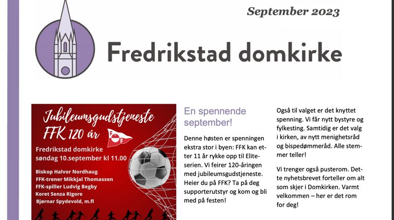 Nyhetsbrev for september