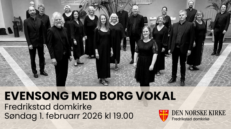 Vel møtt til Evensong med Borg vokal