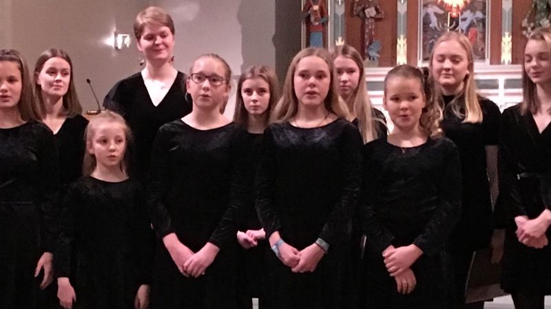 Adventskonsert med tre kor.