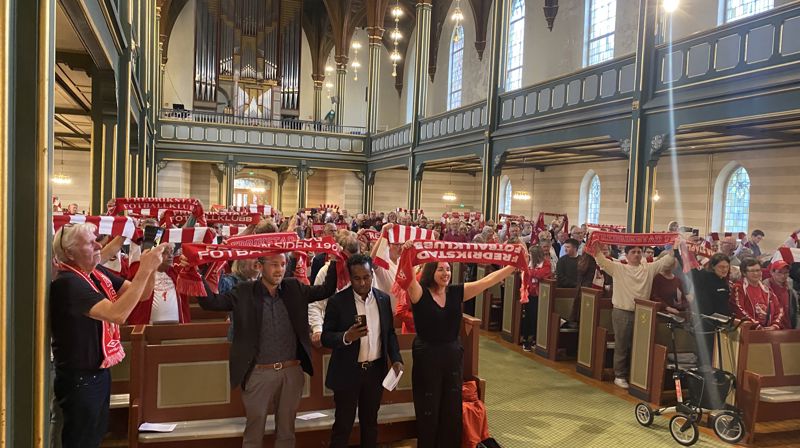 En helt (u)vanlig gudstjeneste