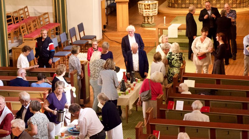 Kirkeverten - å bli sett og ønsket velkommen