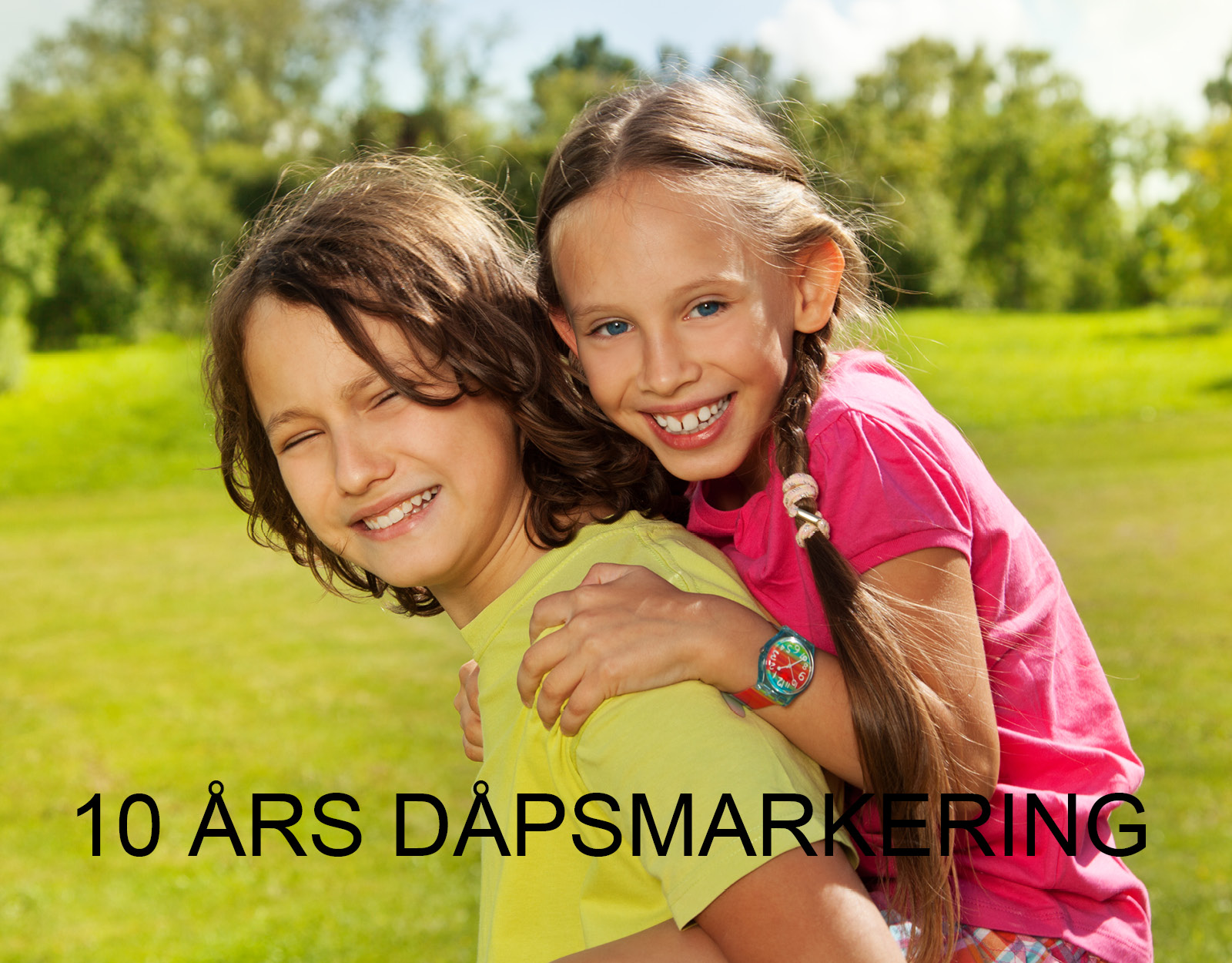 10 års dåpsmarkering