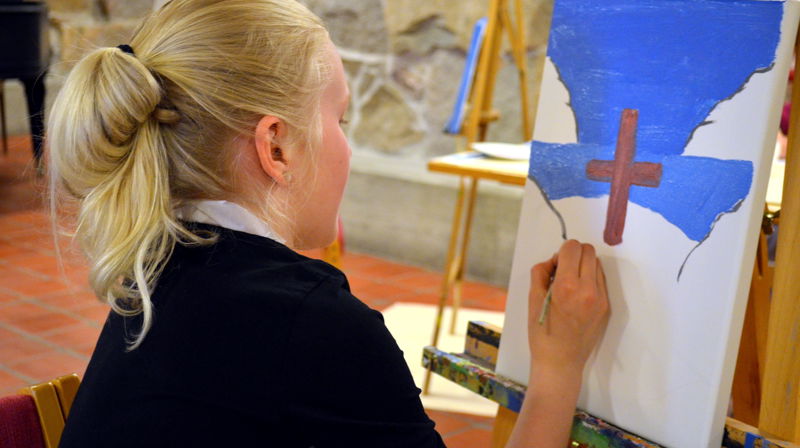 Kunstskole i Glemmen kirke