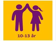 10-13 år