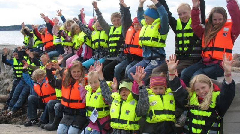 Etter skoletid på Skontorp