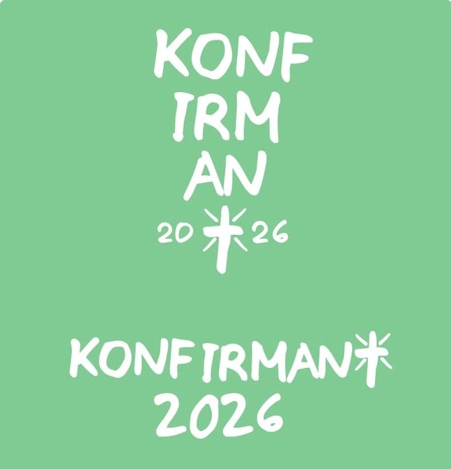 Gudstjeneste med presentasjon av konfirmanter 2026.