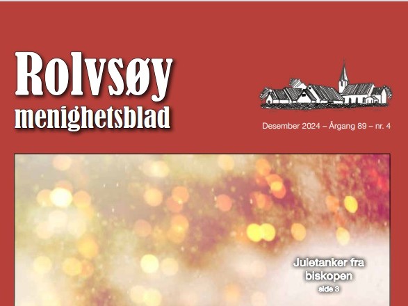 Advents- og juleutgaven av menighetsbladet