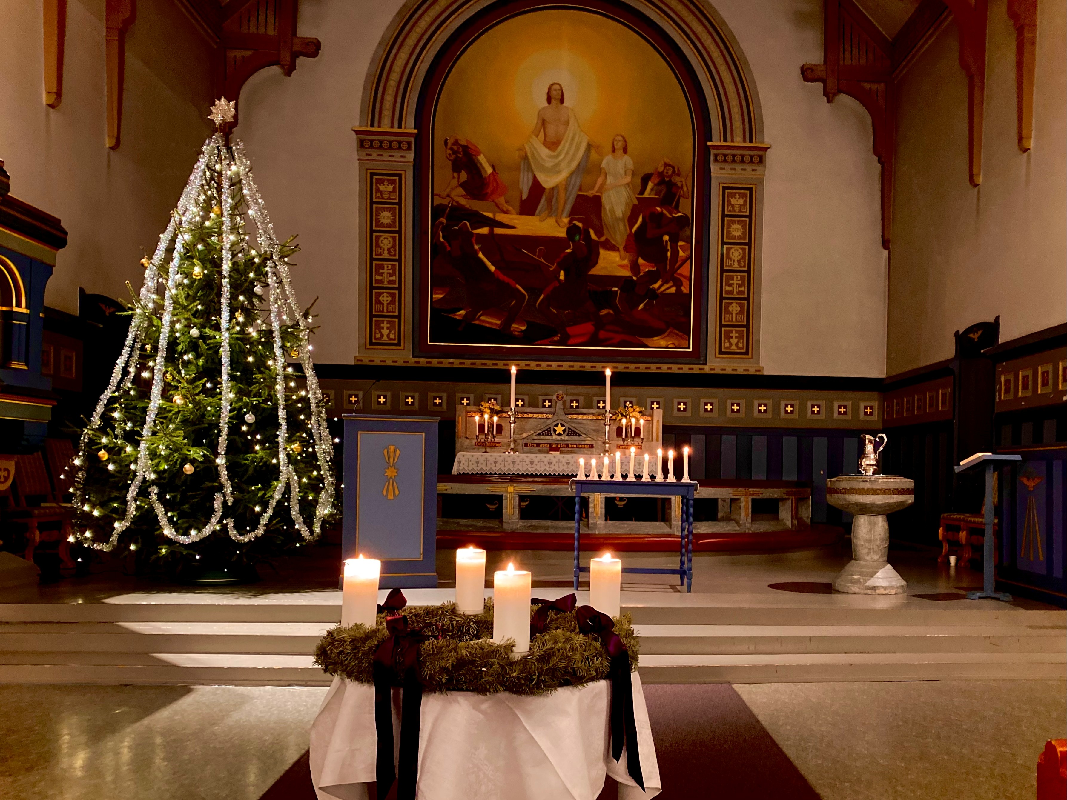 Jul og nyttår i Rolvsøy kirke