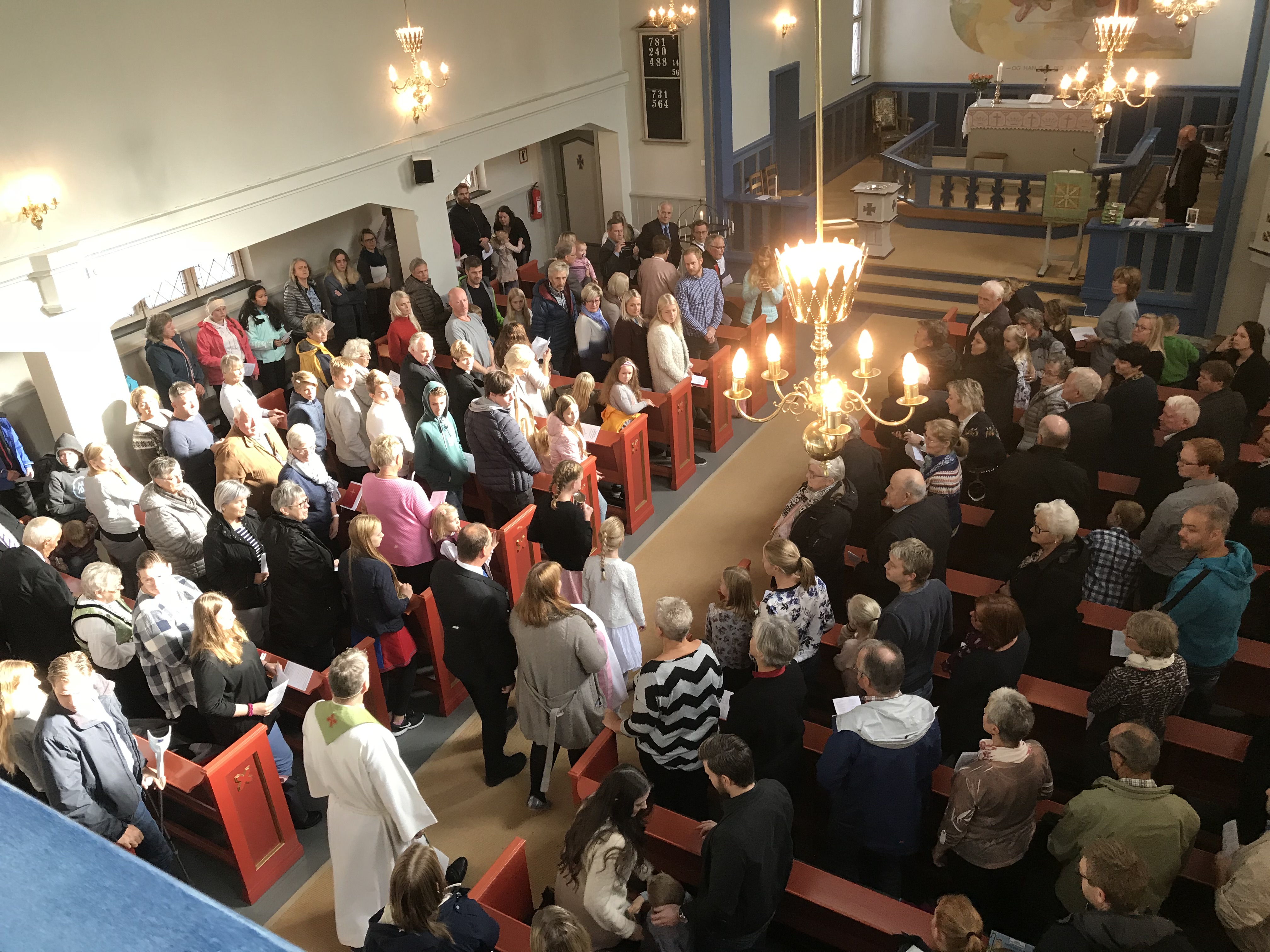 Gudstenester i Fusa sokn