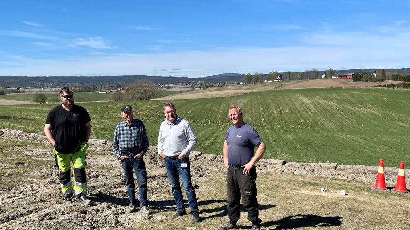 Nødvendig arbeid på gravplassen de nærmeste to ukene