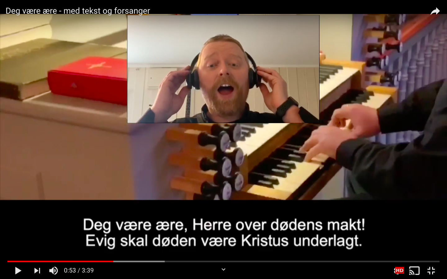 Påskekor med Deg være ære