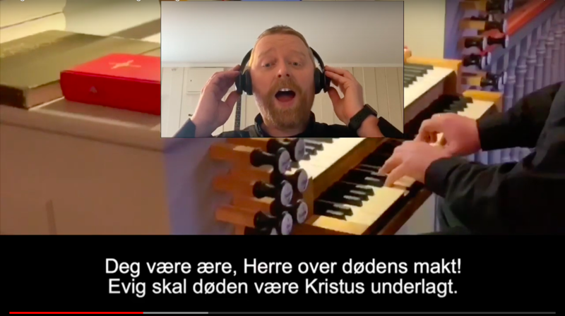 Påskekor med Deg være ære