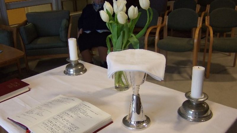 Musikkandakt og hverdagsgudstjeneste på Helsehuset