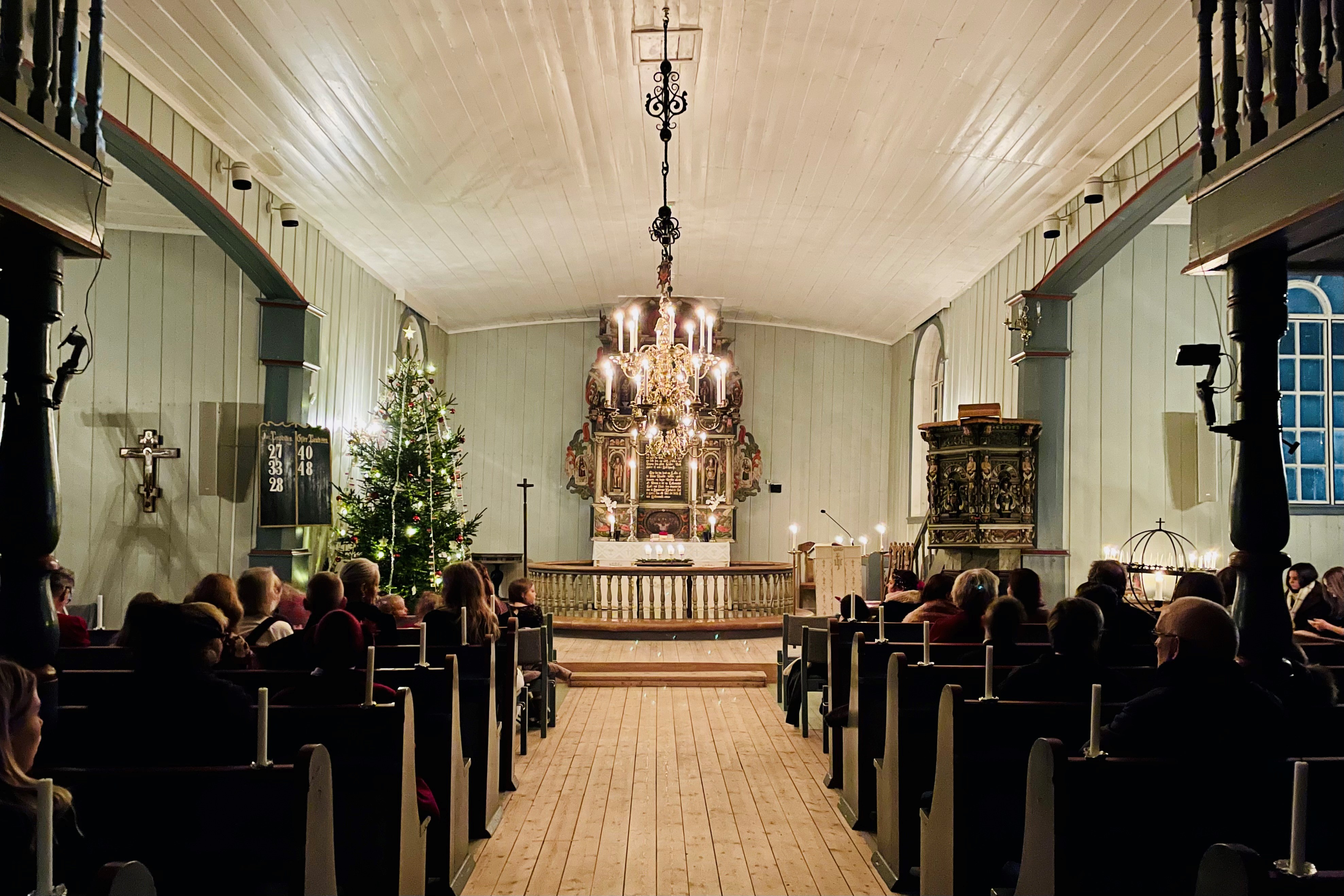 Påmelding til gudstjenester i julen 2021