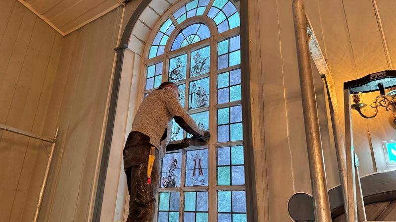 Hurra! Gjerdrum kirke har fått tilskudd fra Kirkebevaringsfondet