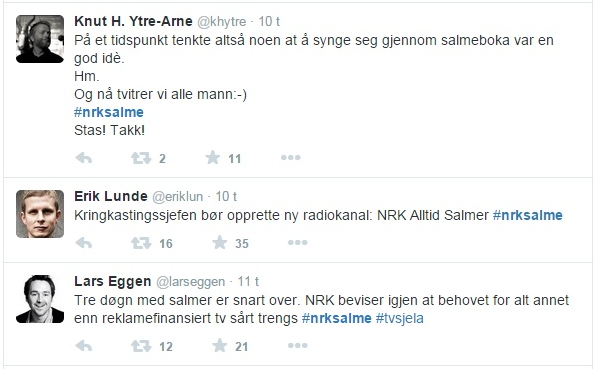 Twitter #nrksalme