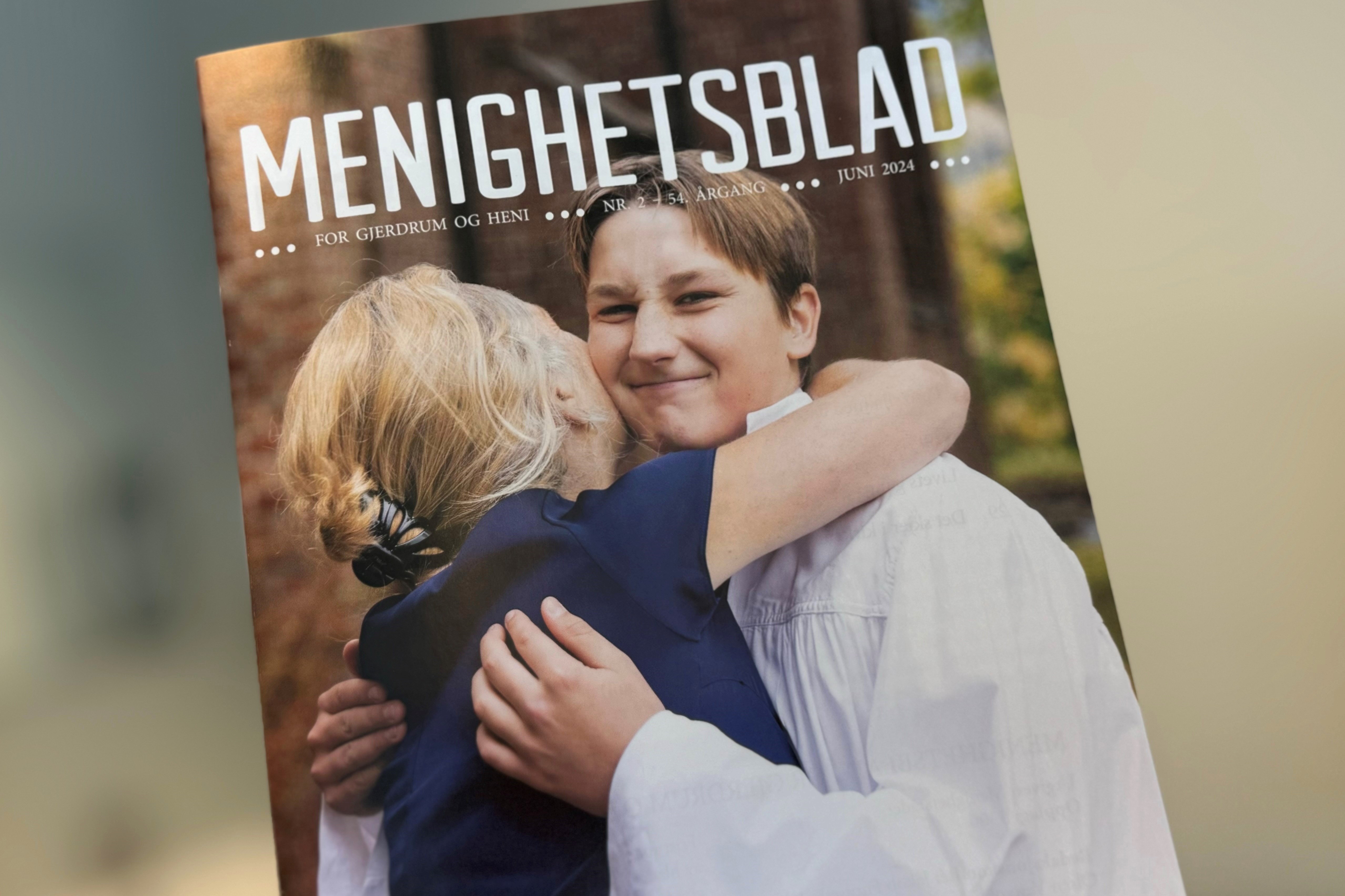 Nytt nummer av menighetsbladet