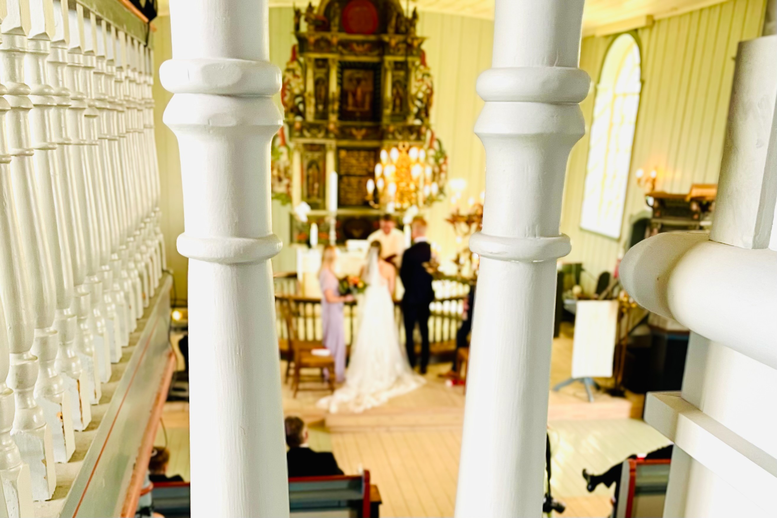 Slik foregår et kirkebryllup